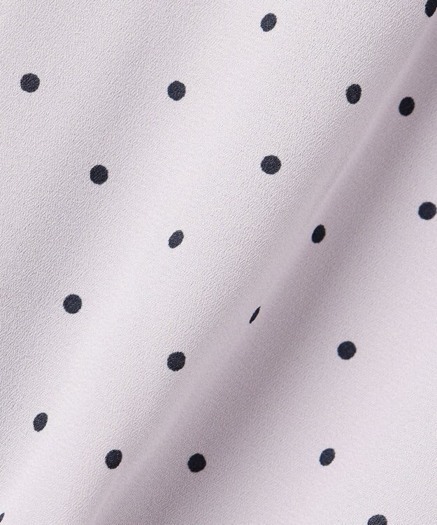 組曲 KIDS 【110-140㎝】キャサリンドット ワンピース ライトグレー系5