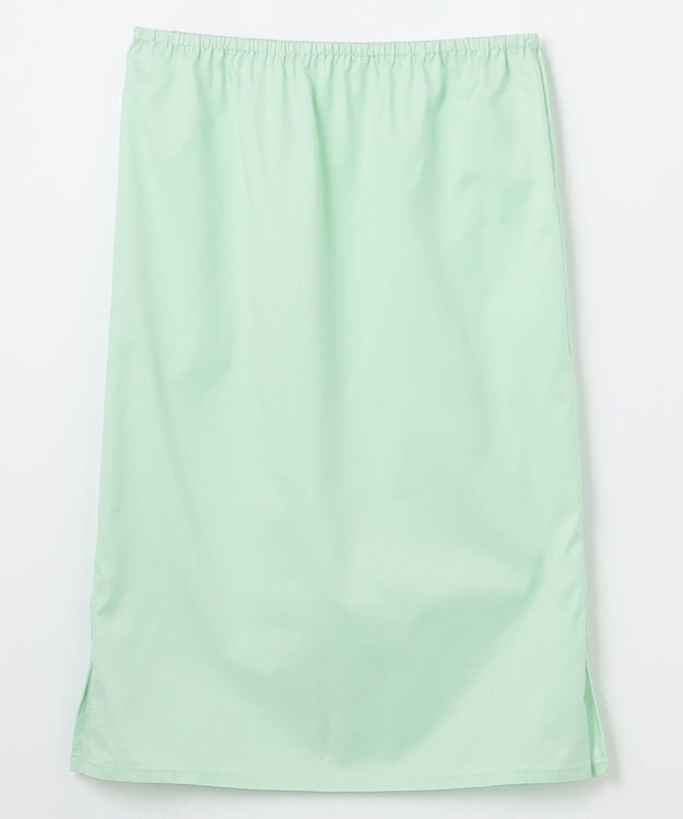 NAVE 【Nave・洗える】シアーニット スカート ライトグリーン系