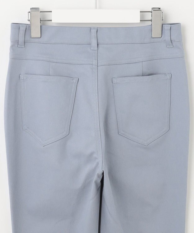 UNFILO 【洗える】撥水ハイストレッチパンツ スカイブルー