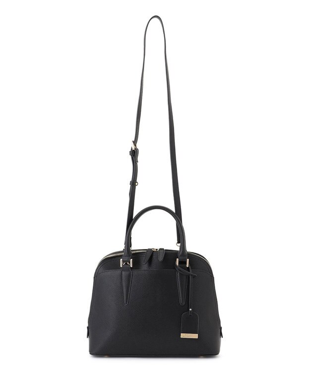 23区 ブガッティ型 2WAY ハンドバッグ ブラック系