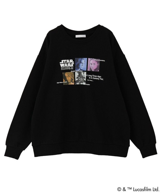 Green Parks ＳＴＡＲ　ＷＡＲＳ／プリントスウェット Black