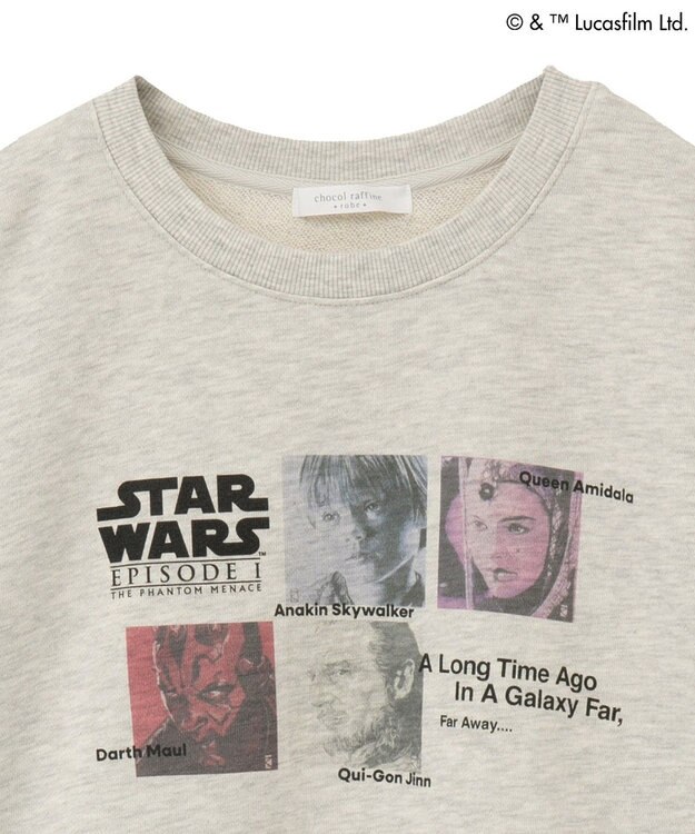 Green Parks ＳＴＡＲ　ＷＡＲＳ／プリントスウェット Oatmeal