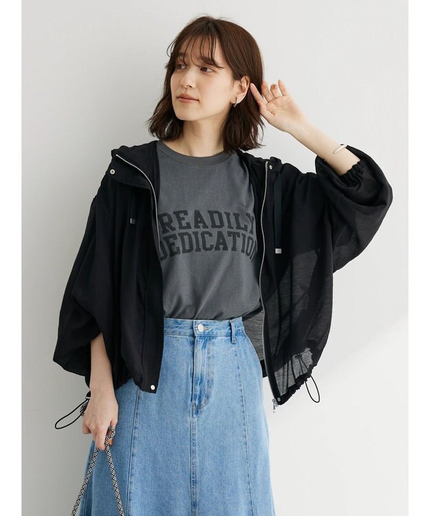 Green Parks ・ＥＬＥＮＣＡＲＥ　ＤＵＥ　シアーマウンテンパーカー Black