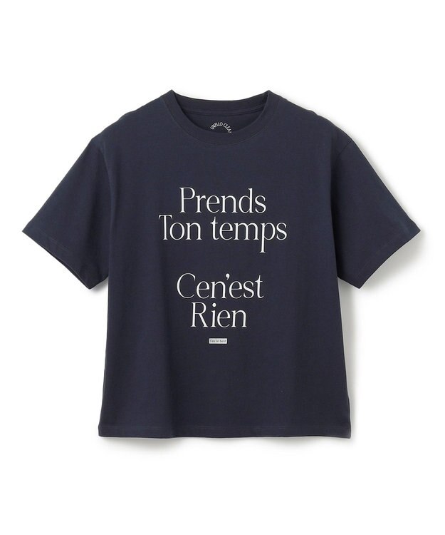 UNFILO CLEAN Tee ネイビー2