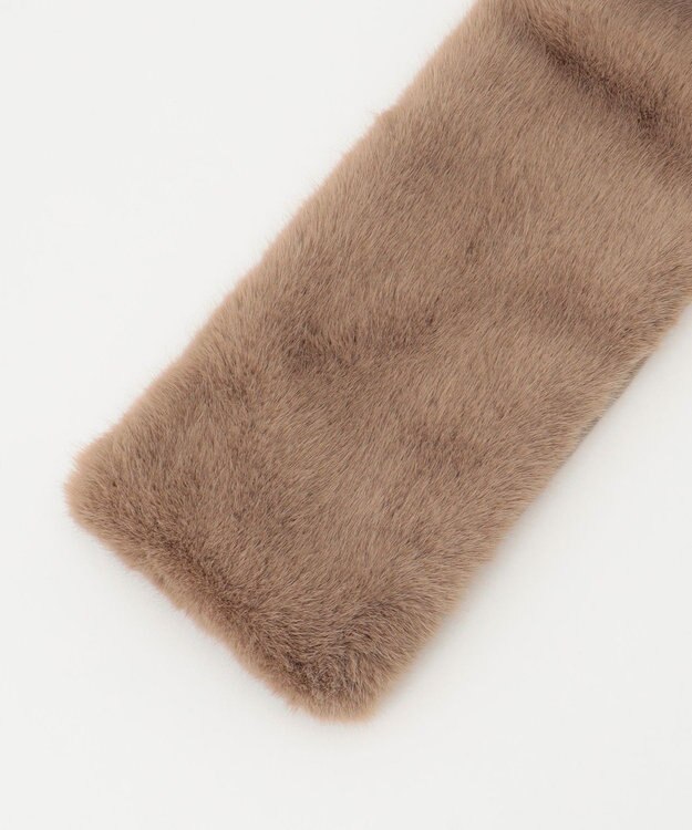 ANY フェイクファーティペット モカ