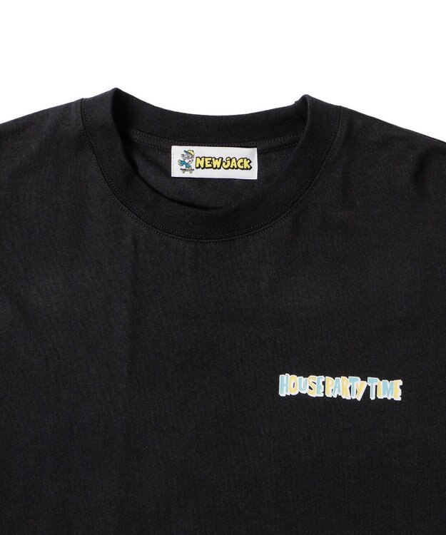 WEGO 【ユニセックス着用ITEM/MLサイズ展開】別注NEW　JACKグラフィックT（S） ブラックその他