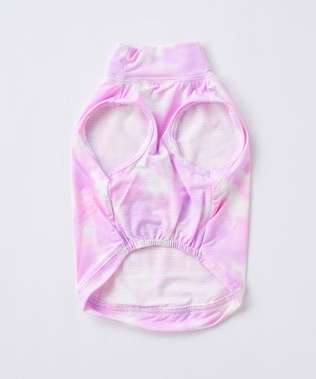 OP／FILA 【Ocean Pacific】タイダイ柄ドッグウェア ペットウェア ピンク