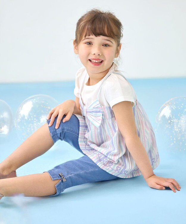 ANY KIDS ひんやりクール パンツ デニム