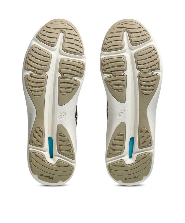 ASICS WALKING ゲルファンウォーカー レディース 3E相当 ブラック×オフホワイト