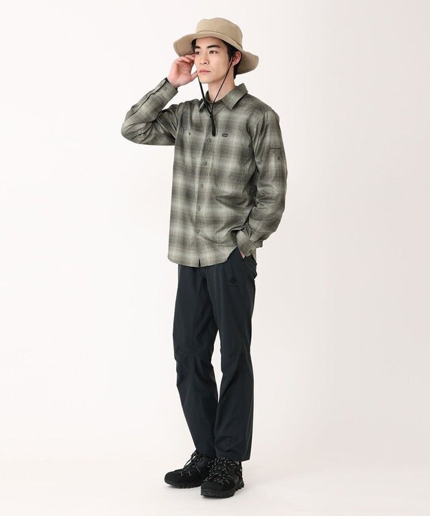 Columbia Columbia/ シルバーリッジユーティリティライトプレイドロングスリーブシャツ /コロンビア Greenscape Ridge Ombre