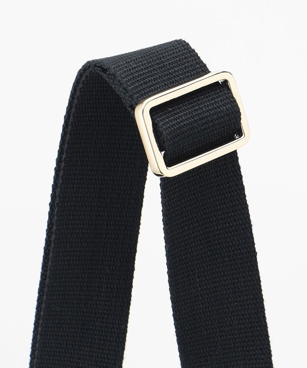 TOCCA 【WEB限定】CRESTA CANVASBAG M キャンバスバッグ M ブラック系ゴールド刺繍