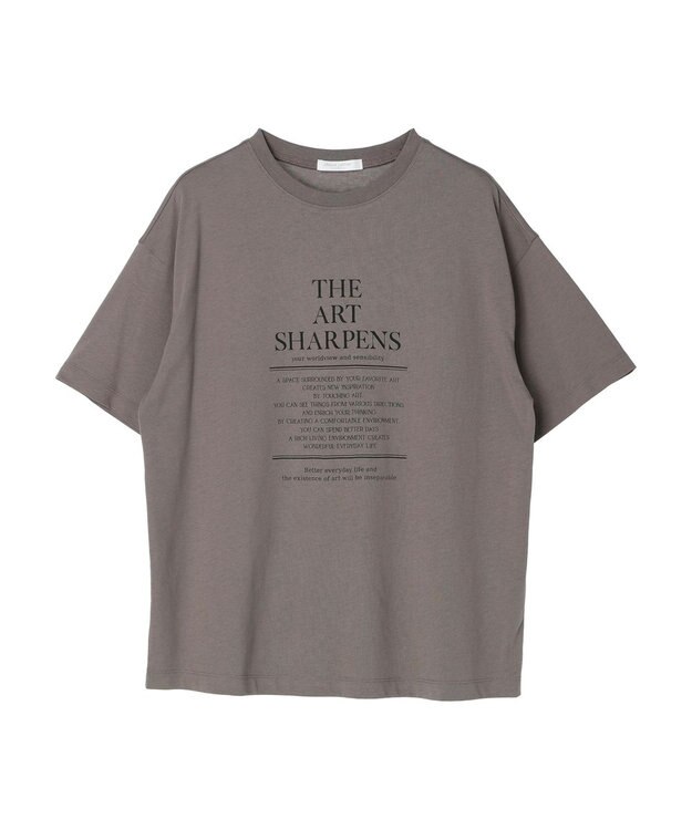 Green Parks 表紙風ロゴボックスＴシャツ Off White