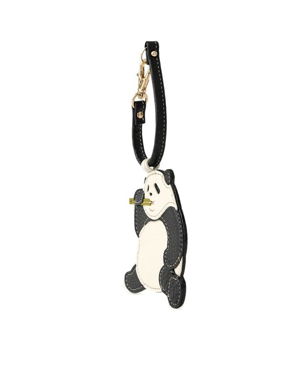 IBIZA アニマーダ　牛革　チャーム（パンダ） 黒