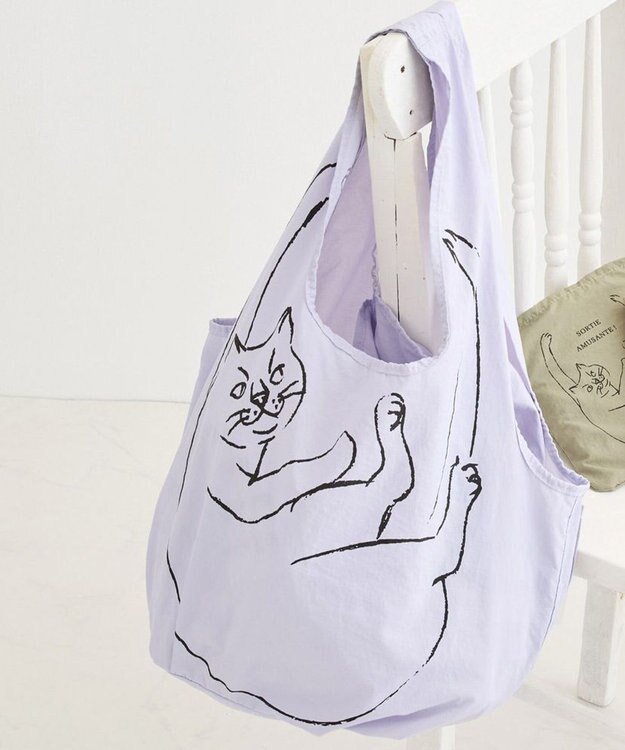 ROOTOTE 3543【ルートート】EU.ルーショッパー.ブラサガリネコ-B 05：アサイー