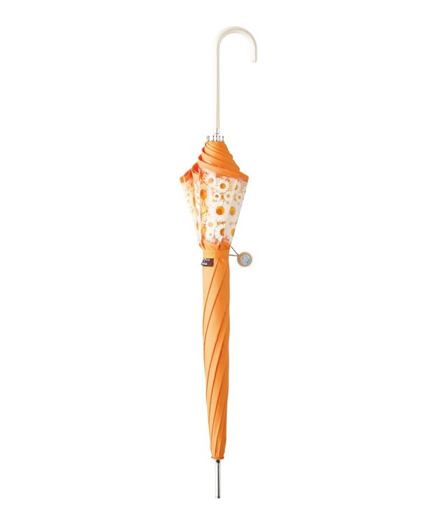 MOONBAT アデリアレトロ×estaa 傘 長傘 花ざかり イエロー