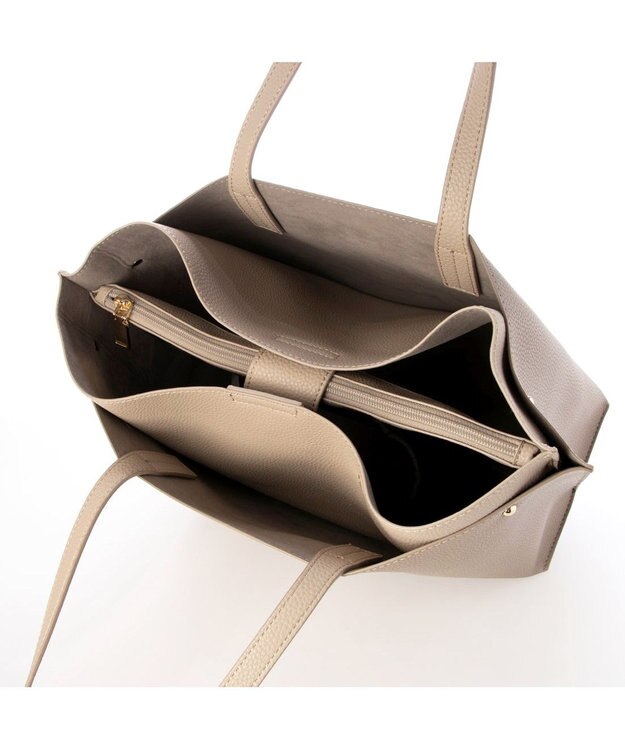 UNBILLION カシュカシュ cachecache / A4セパレートパーテーショントート OKMIX