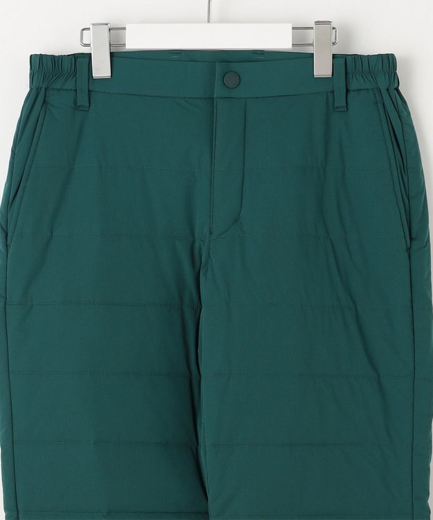 23区GOLF 冬の最強防寒パンツ【MEN】キルティング パンツ ダークグリーン系
