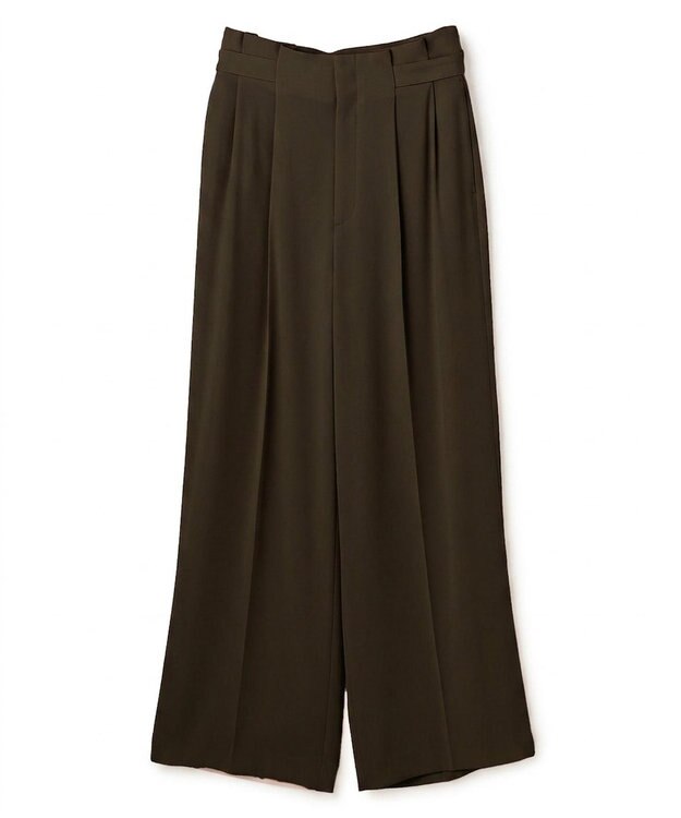 BEIGE， 【Lsize・セットアップ対応】CINDY / ハイウエストパンツ Brown
