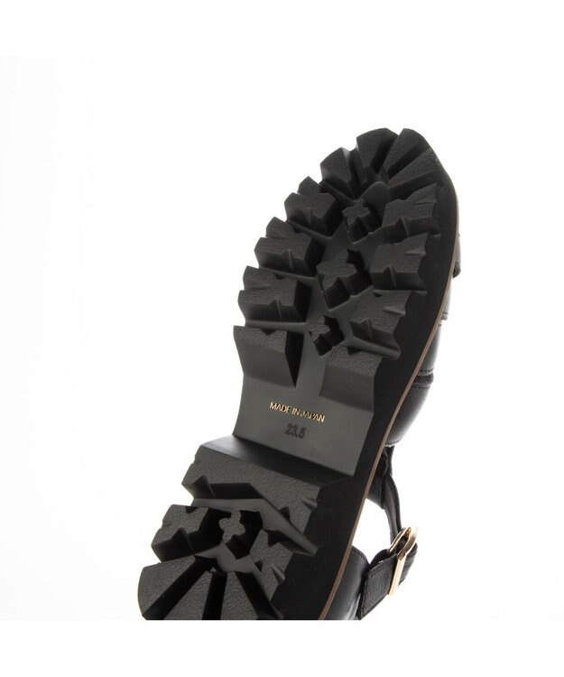 ing <ing>ボリュームソールグルカサンダル ブラック