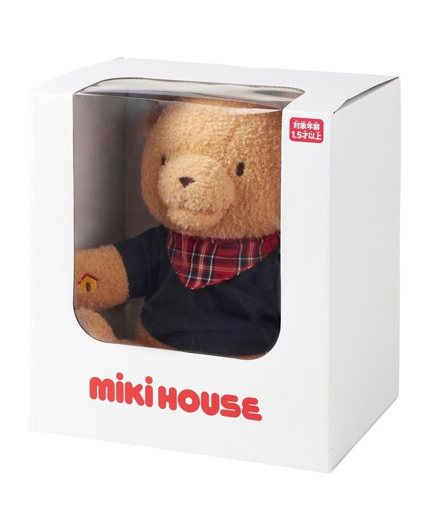 MIKI HOUSE HOT BISCUITS 【ミキハウス】 おしゃべりベア 紺