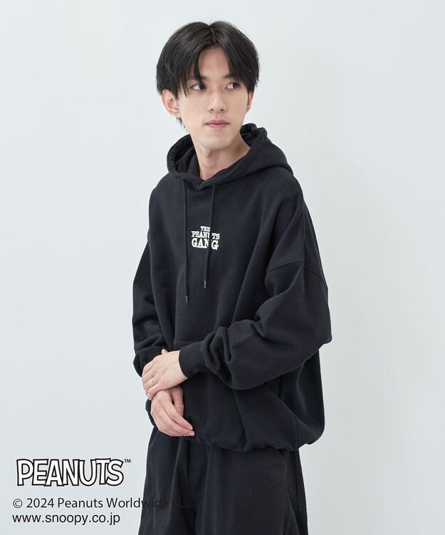 CRAFT STANDARD BOUTIQUE 【PEANUTS】プリントパーカー Black
