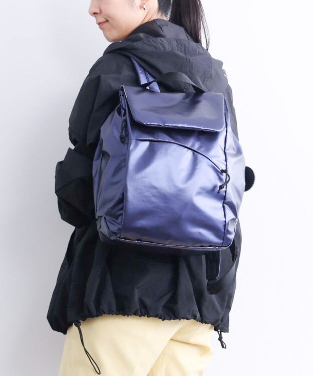 ACE BAGS & LUGGAGE Kanana project collection DYL ラポシュ リュックサック A4サイズ 68545 カナナプロジェクト メタリックネイビー