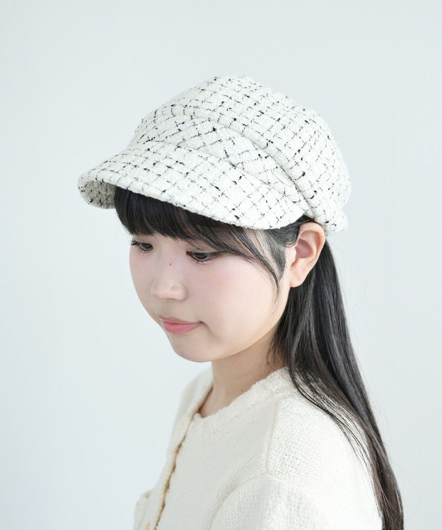 ATRENA FANCY キャスケット ホワイト