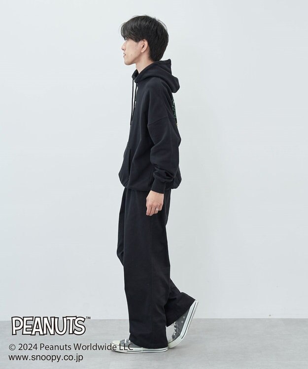 CRAFT STANDARD BOUTIQUE 【PEANUTS】プリントパーカー Black