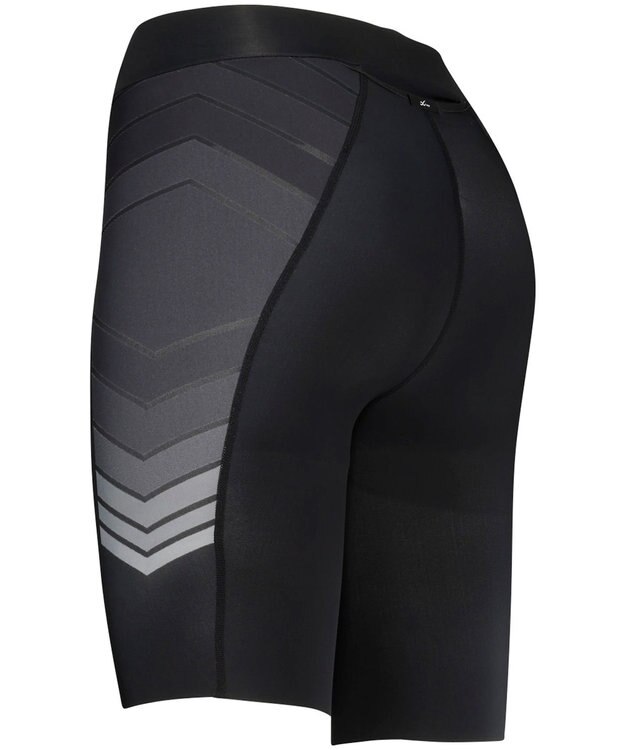 CW-X 【WOMEN】 CW-X レディース スポーツタイツ 【BUILDER MODEL】腹圧サポート 力を発揮しやすい 【アスリートの声から誕生】 股関節・骨盤サポート ひざ上丈 トレーニング マラソン HPY375 /ワコール ブラックスペシャル