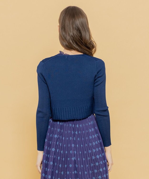 TOCCA 【洗える！】AJISAI ボレロ ネイビー系