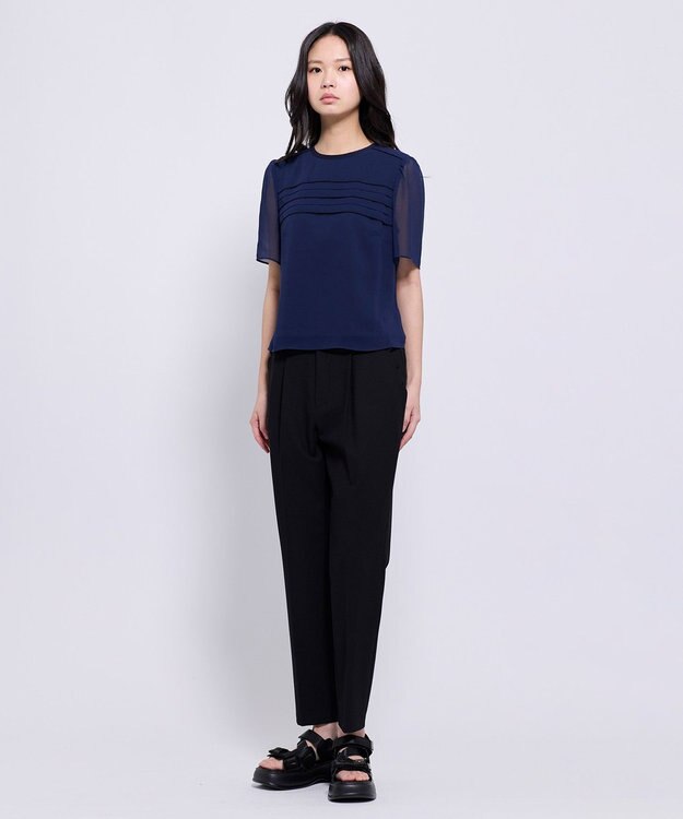 TOCCA PICO FLUTTER カットソー ネイビー系