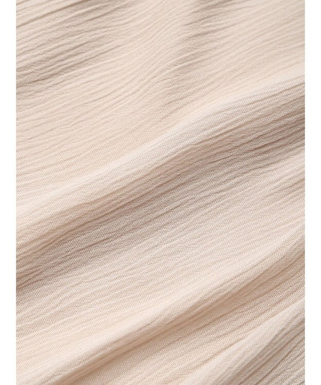 earth music&ecology レーヨンクレープイージーパンツ Beige