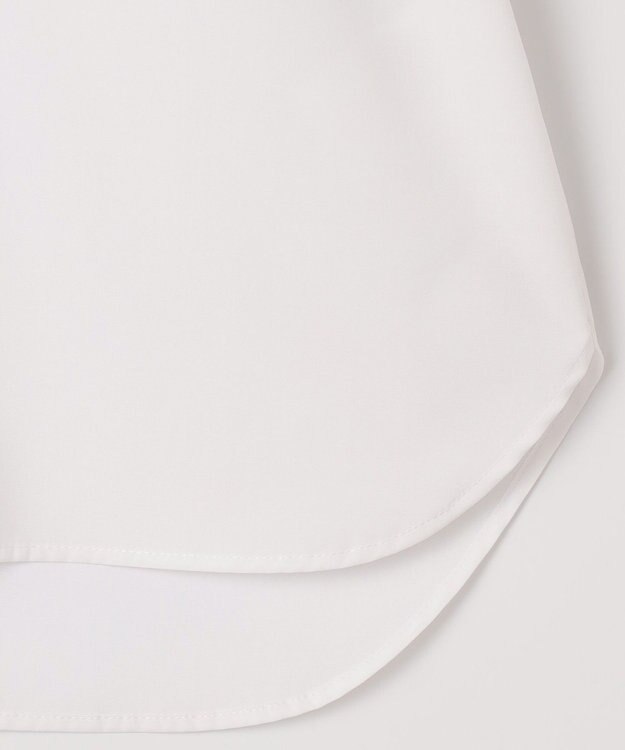 #Newans ロマンティックフリルディテールシャツ ホワイト