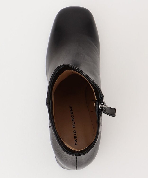 GRACE CONTINENTAL FABIO RUSCONI スクエアソフトブーツ ブラック