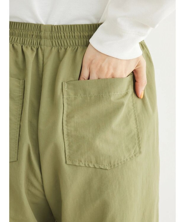 Green Parks パラシュートパンツ Khaki