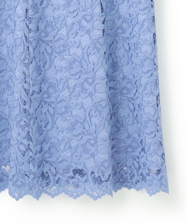 23区 L 【APPLAUDIR】マルフィークレース ドレス ブルー系