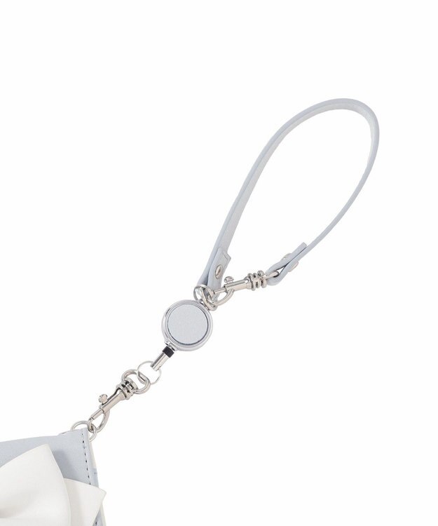 Maison de FLEUR マリンリボンパスケース Light Blue