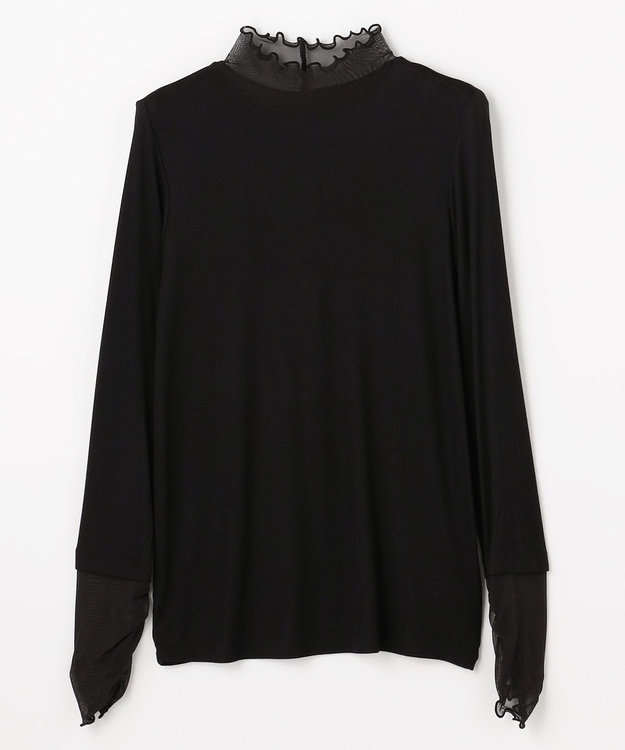 ANY L 【新色追加】シアーコンビタートル ブラック