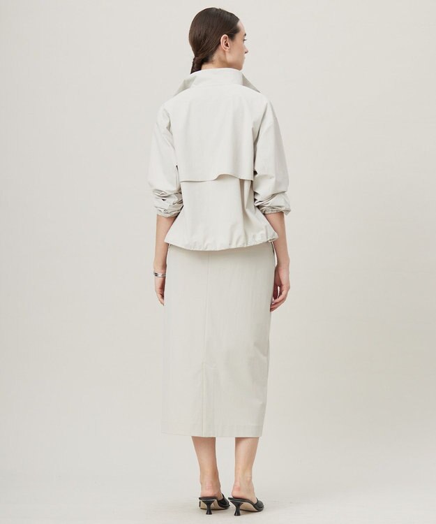 ICB 【接触冷感・UVカット・防シワ・洗える】 アトラストリコット ブルゾン トープ系