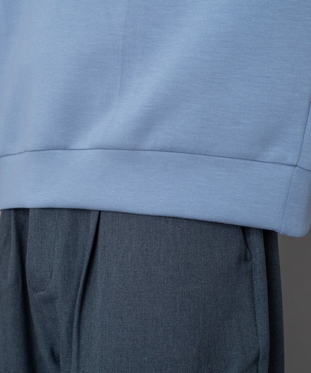 WEGO 【ユニセックス着用ITEM】アクセ付きフォトグラフィックプルオーバー サックス