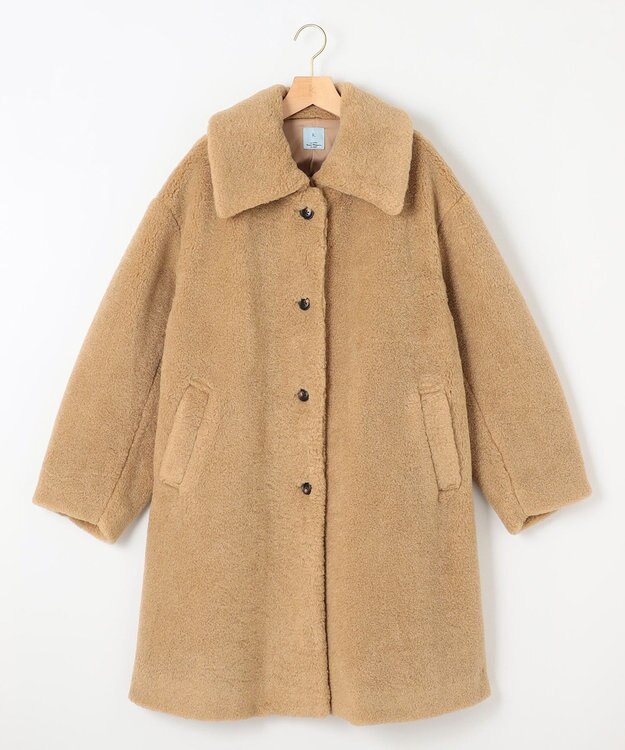 組曲 テディボア コート ベージュ系