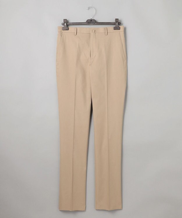 GOTAIRIKU 仕事で着られる綿パン【吸水速乾/ストレッチ/折り目加工】クールマックスコットンパンツ_ノータック（25年モデル） ベージュ系