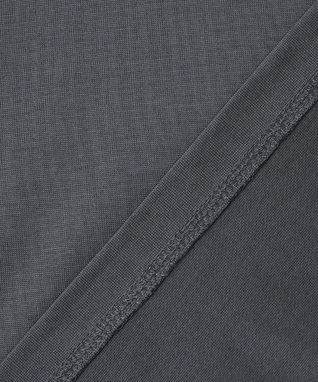 23区 L 【エステータ】スーピマシングルジャージー サッシュデザイン カットソー グレー系