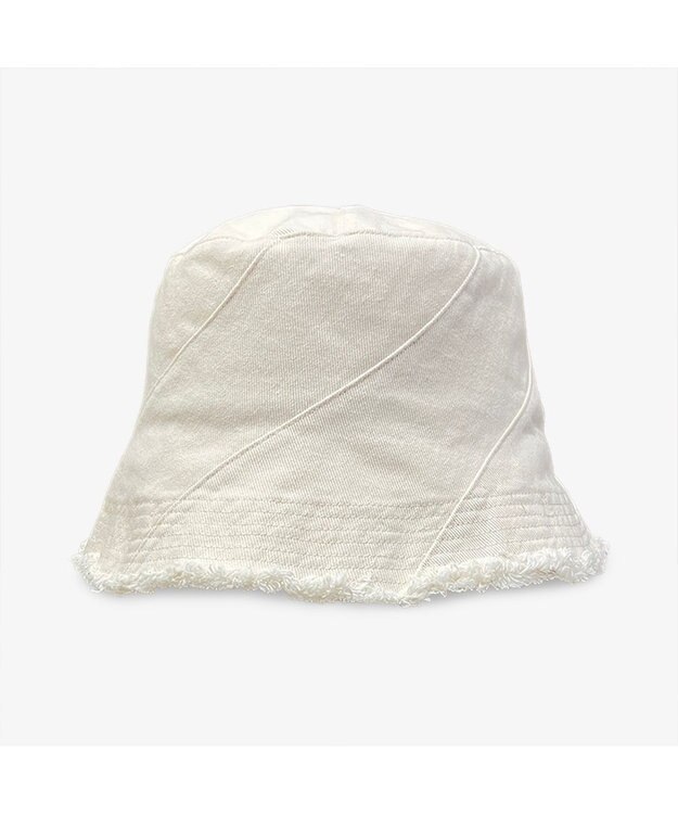 林八百吉商店 Champion　フリンジスリットチューリップハット アイボリー