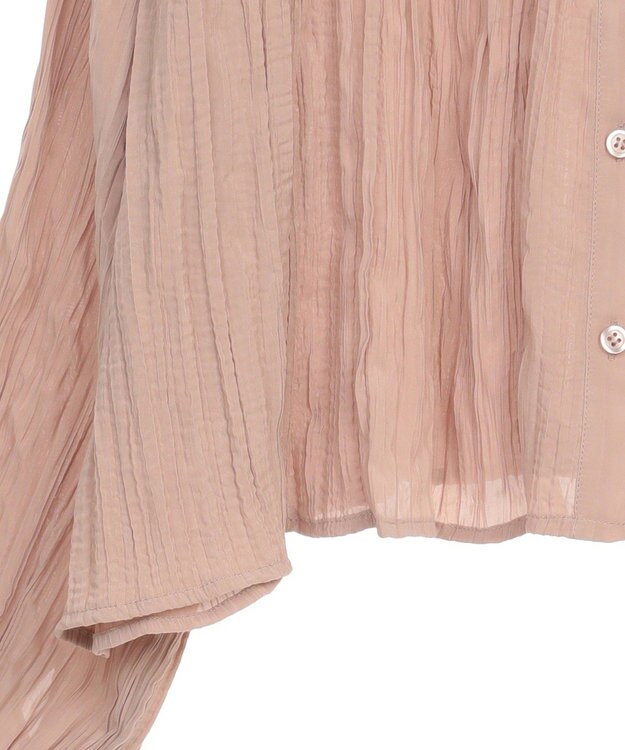 Green Parks ・ＳＵＧＡＲ　ＳＰＯＯＮ　ワッシャーキリカエブラウス Pink