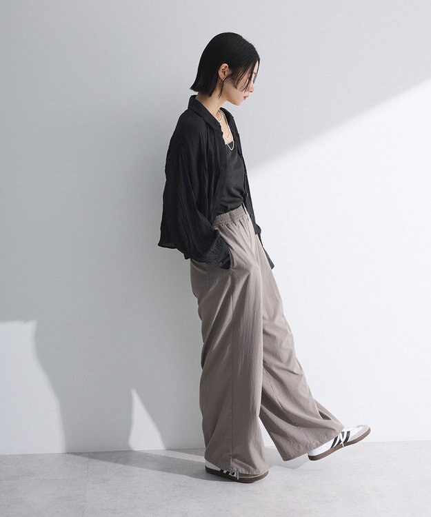 Green Parks ・ＳＵＧＡＲ　ＳＰＯＯＮ　ワッシャーキリカエブラウス Pink