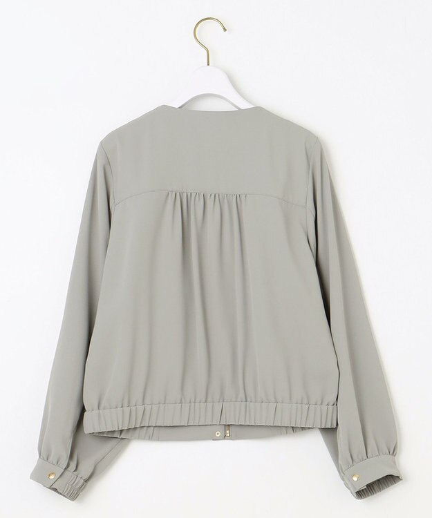 ANY SIS 【洗える】スプリング ブルゾン ライトカーキ