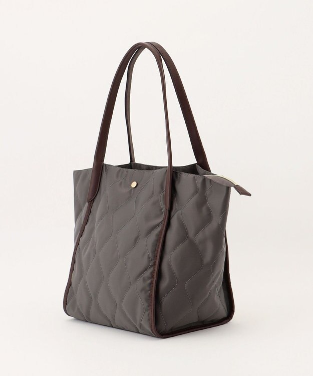 LA BAGAGERIE 【MONICA】キルティングトートバッグ グレー