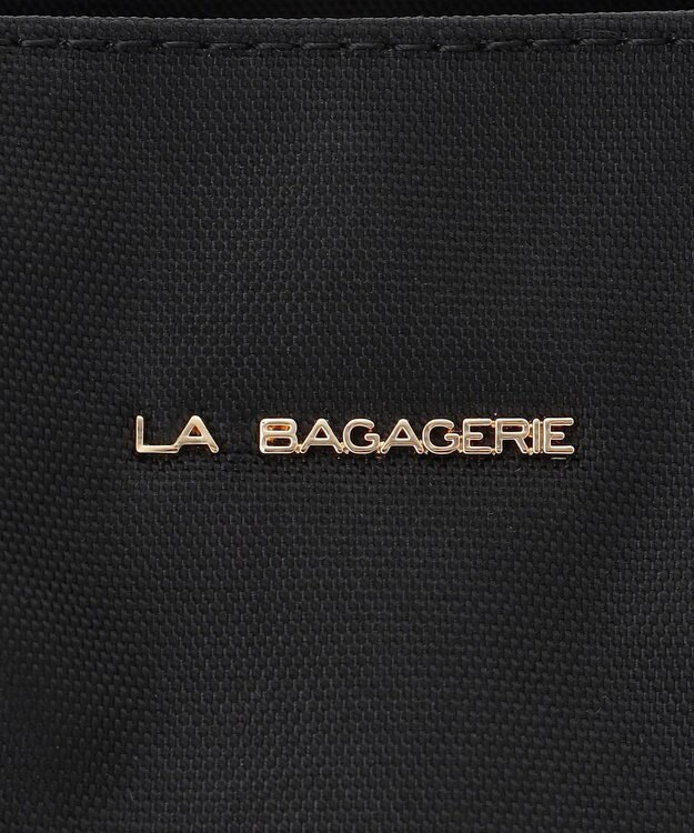 LA BAGAGERIE ポリエステルキャンバス　A4トート ブラック