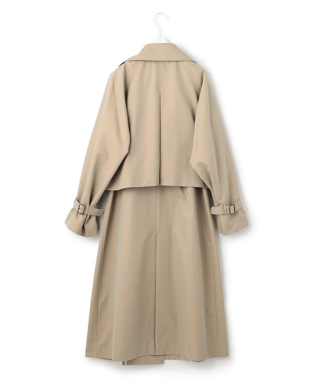 ICB L T/Cシャンブレーツイル 3WAYコート シャンブレーベージュ系［WEB限定］